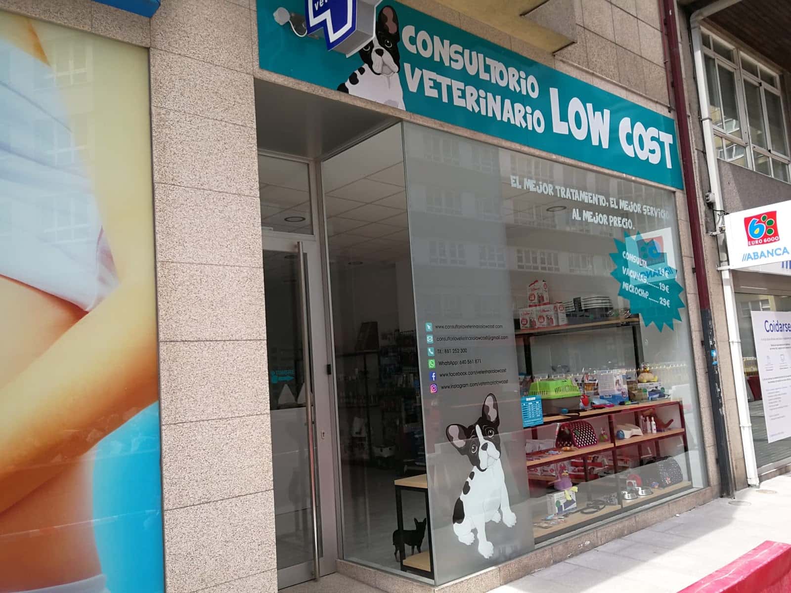 consultorio veterinario low cost veterinario centro en a coruna en la coruna photo undefined ADOPTA Sitios Pet Friendly