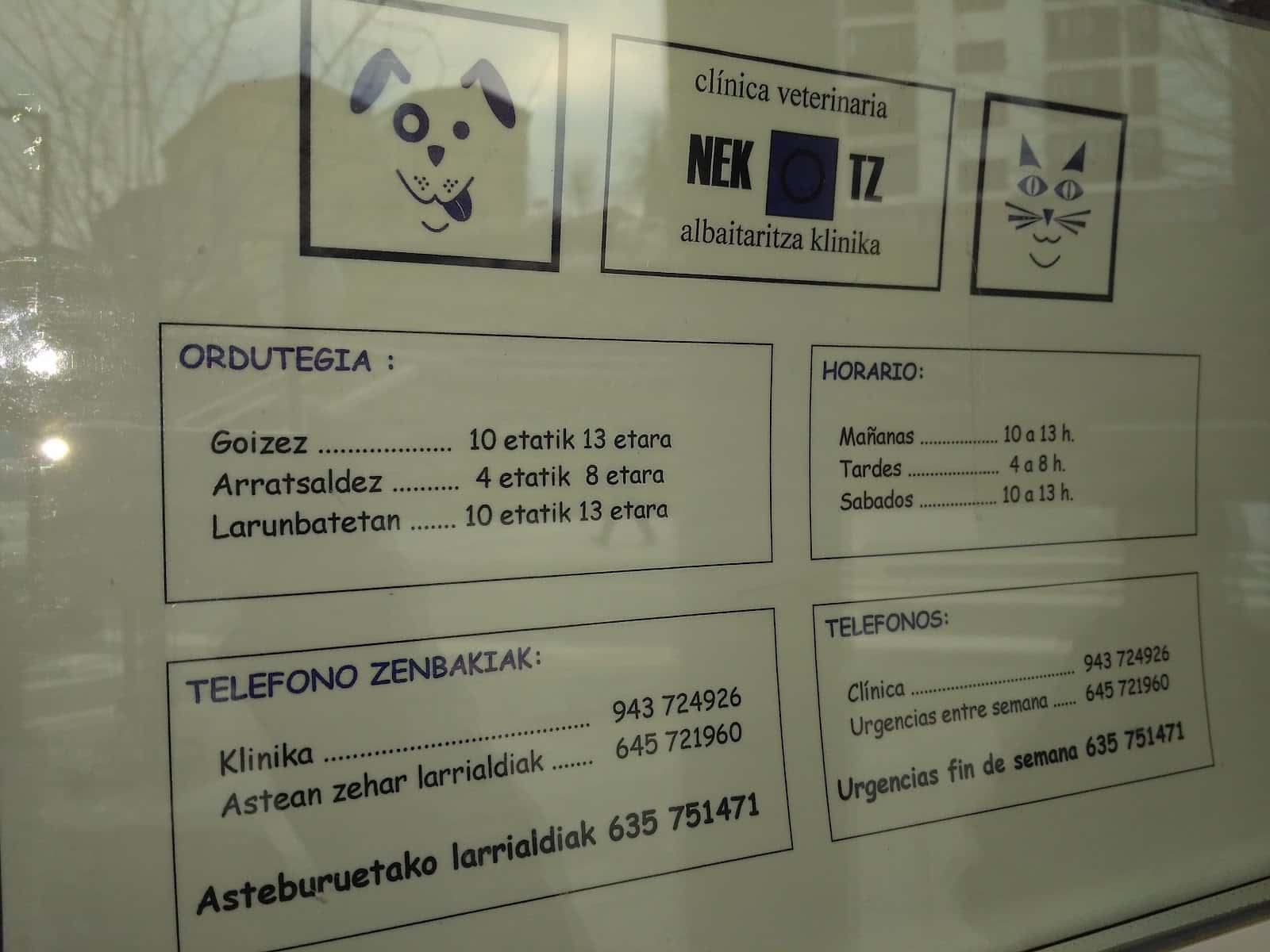Nekotz Albaitaritza Klinika