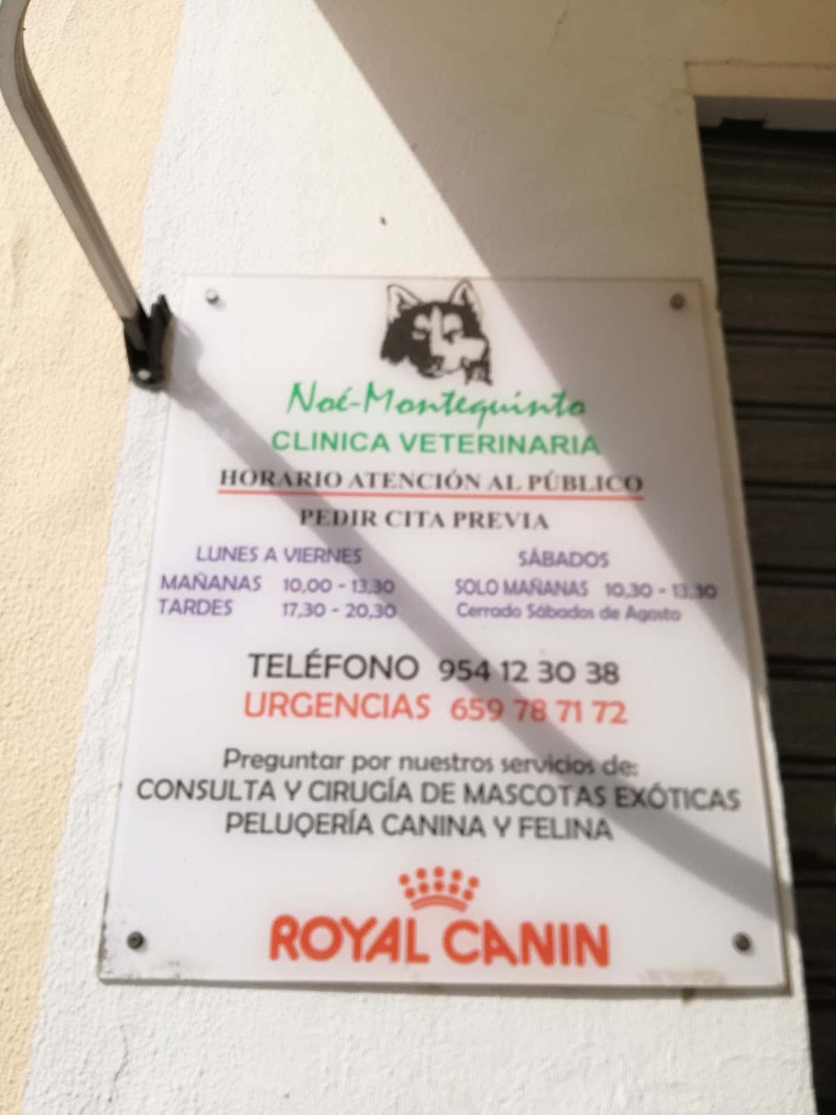 Clínica Veterinaria Noé Montequinto