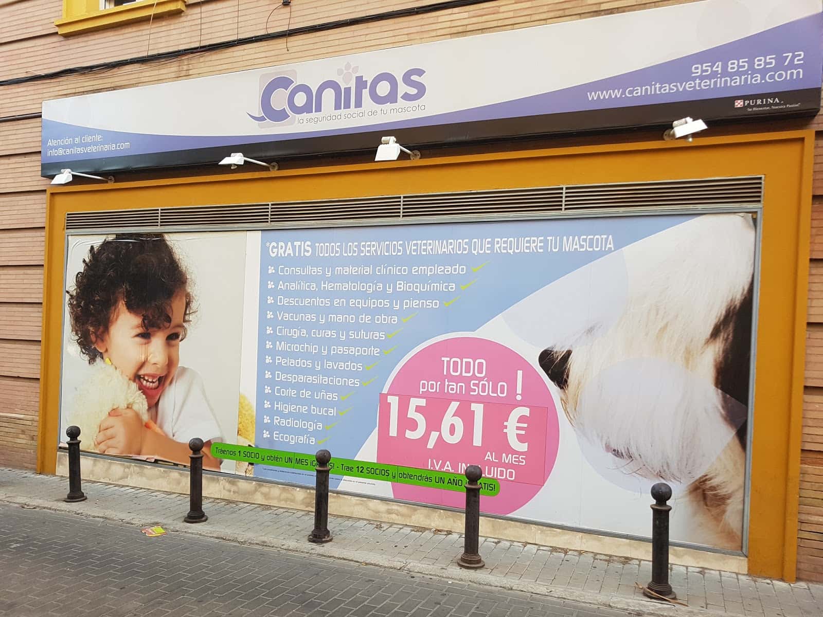 Canitas Veterinaria Sevilla - Luis Montoto