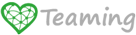 Logo de Teaming para ayudar a Acolama con donaciones